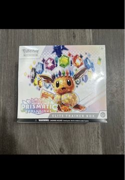 Pokémon Scarlet & Violet Prismatic Evolutions Elite Trainer Box