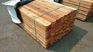 6" Western Red Cedar Fence pickets