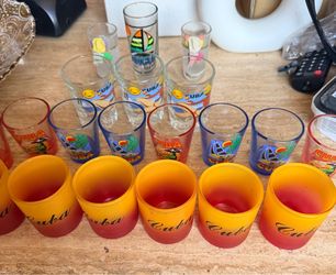shot glasses