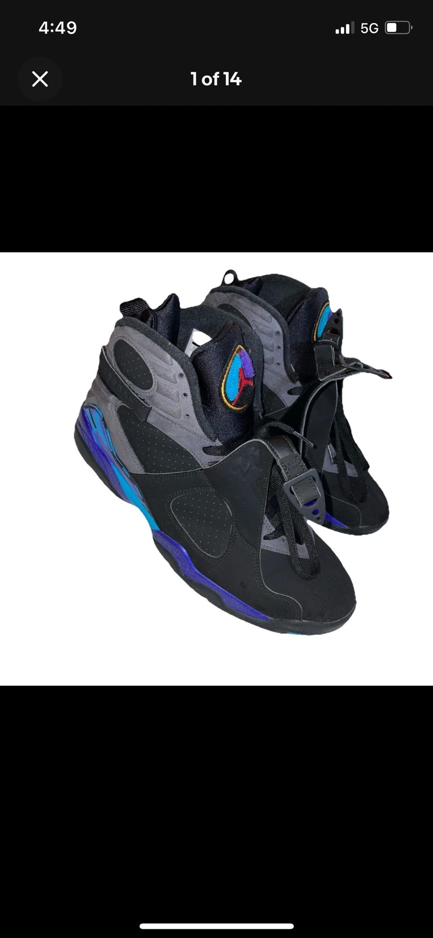 Size 11.5 - Air Jordan 8 Retro 2015 Aqua