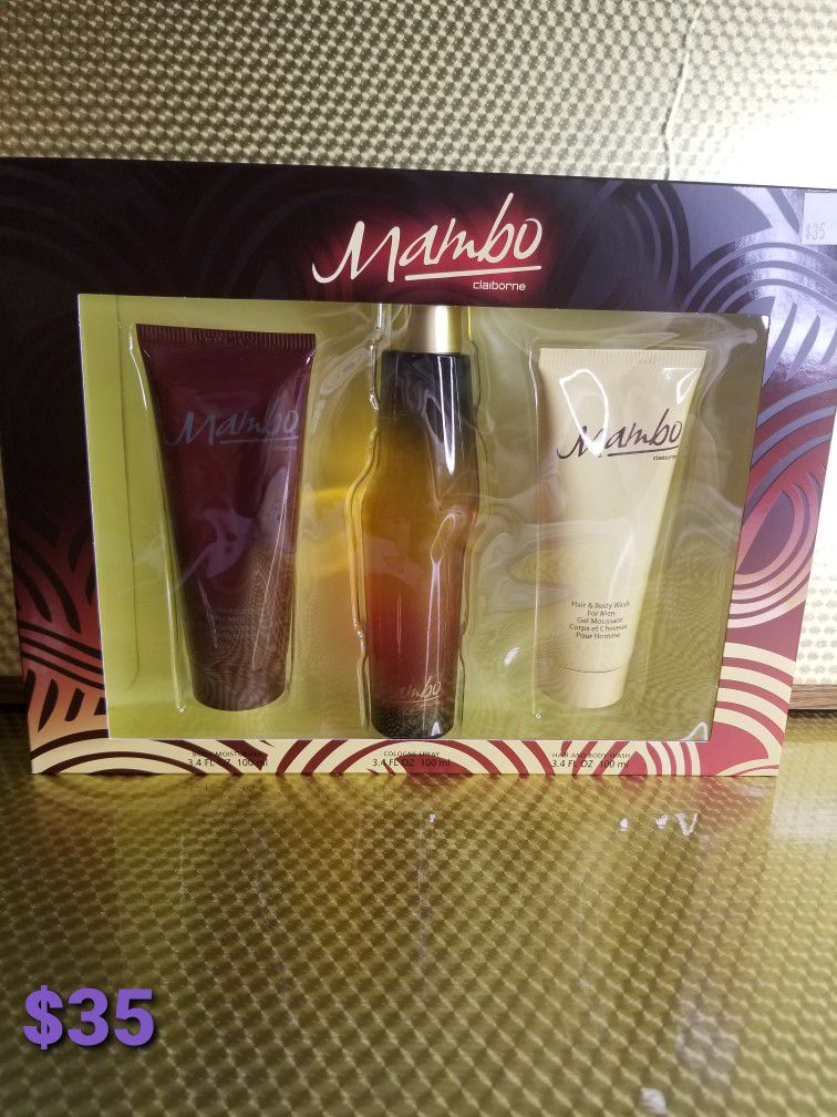 Mambo Many brands of new perfume available for men or women, single bottles or gift sets, body sprays and lotion available bz 20