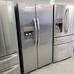 Frigidaire Side‑by‑Side Fridge – Stainless, Ice & Water Dispenser