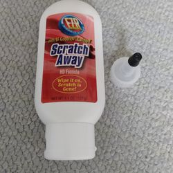 BRAND NEW IN PACKAGE E-Z-R SCRATCH AWAY HD FORMULA  MIRACLE CLEANER W/BF GOODRICH CARBOPOL 4.4 OZ + APPLCATOR CAP W/LID 
