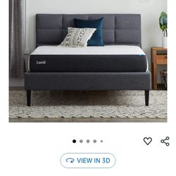 - Lucid 8 inch Queen Mattress  - 