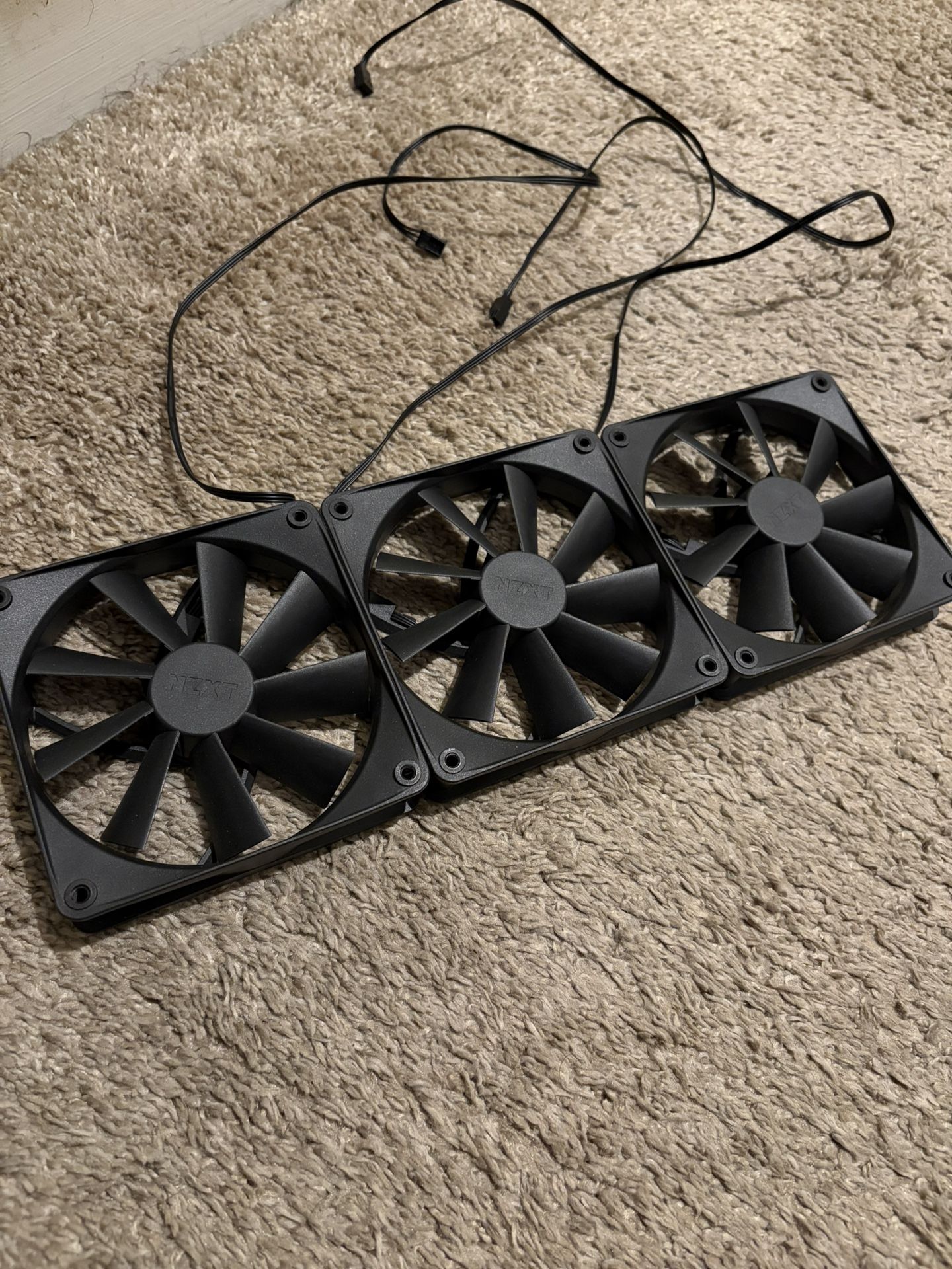 3 Nzxt Case Fans 120mm