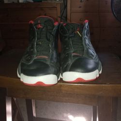 Jordan Bred 13 Lows , Black And Red, Size 11.5