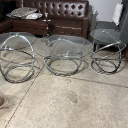 Three Family Room Table Set