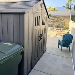 Lifetime Storage Shed Used 