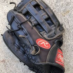 Rawlings Heart Of The Hide Lefty Baseball Glove In Good Condition Sz 12 3/4” Have More Baseball And Softball Equipment available $100 firm