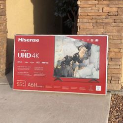 55” Hisense Smart 4k Led Uhd Tv 