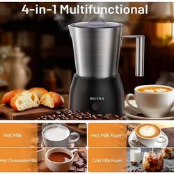 Automatic Milk  Frother, 4 In 1 Milk Steamer 