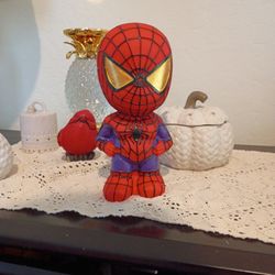 Alcancia Spiderman Lineas Negras 