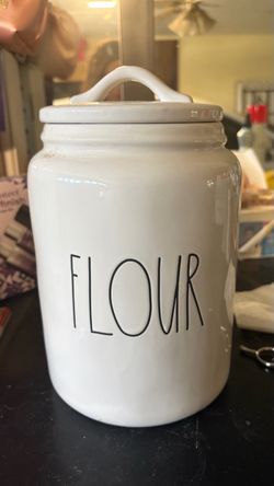 Rae Dunn ceramic canister