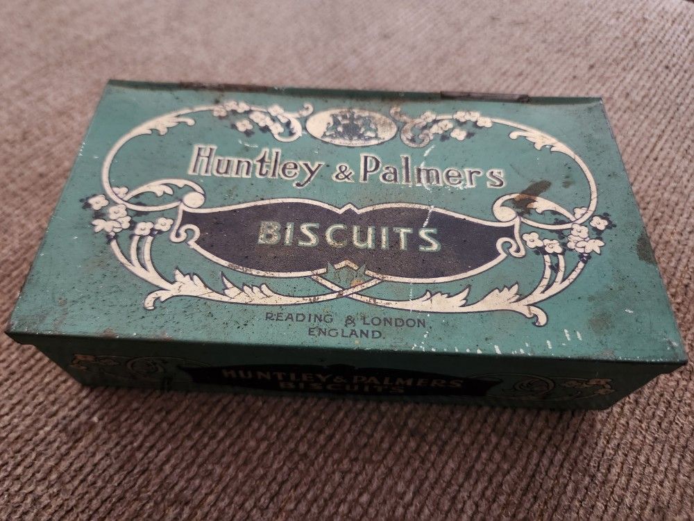Antique Huntley & Palmers Biscuit Tin