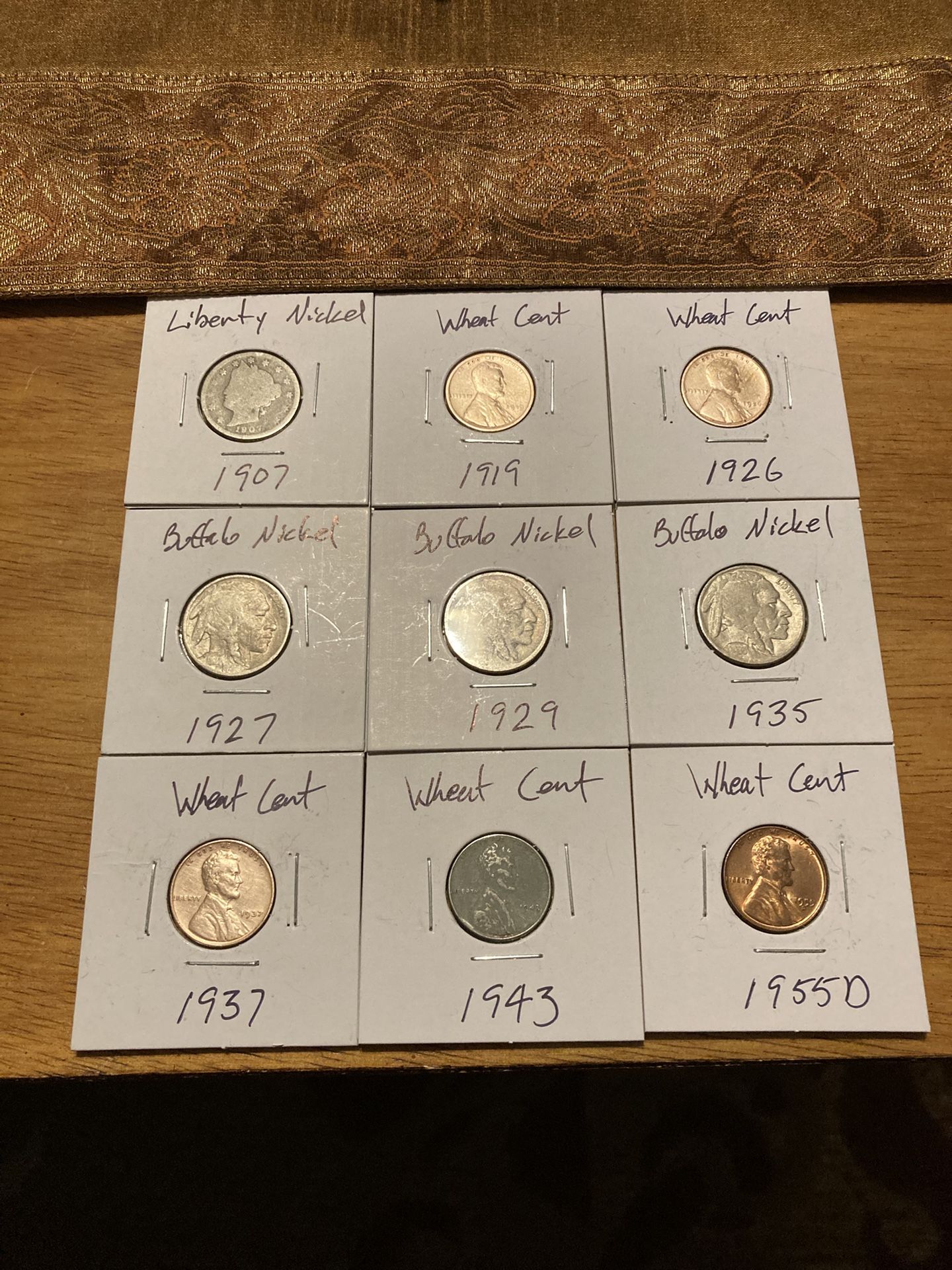 1907 Liberty Coin Set