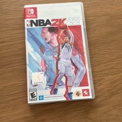 NBA2k22 Nintendo game