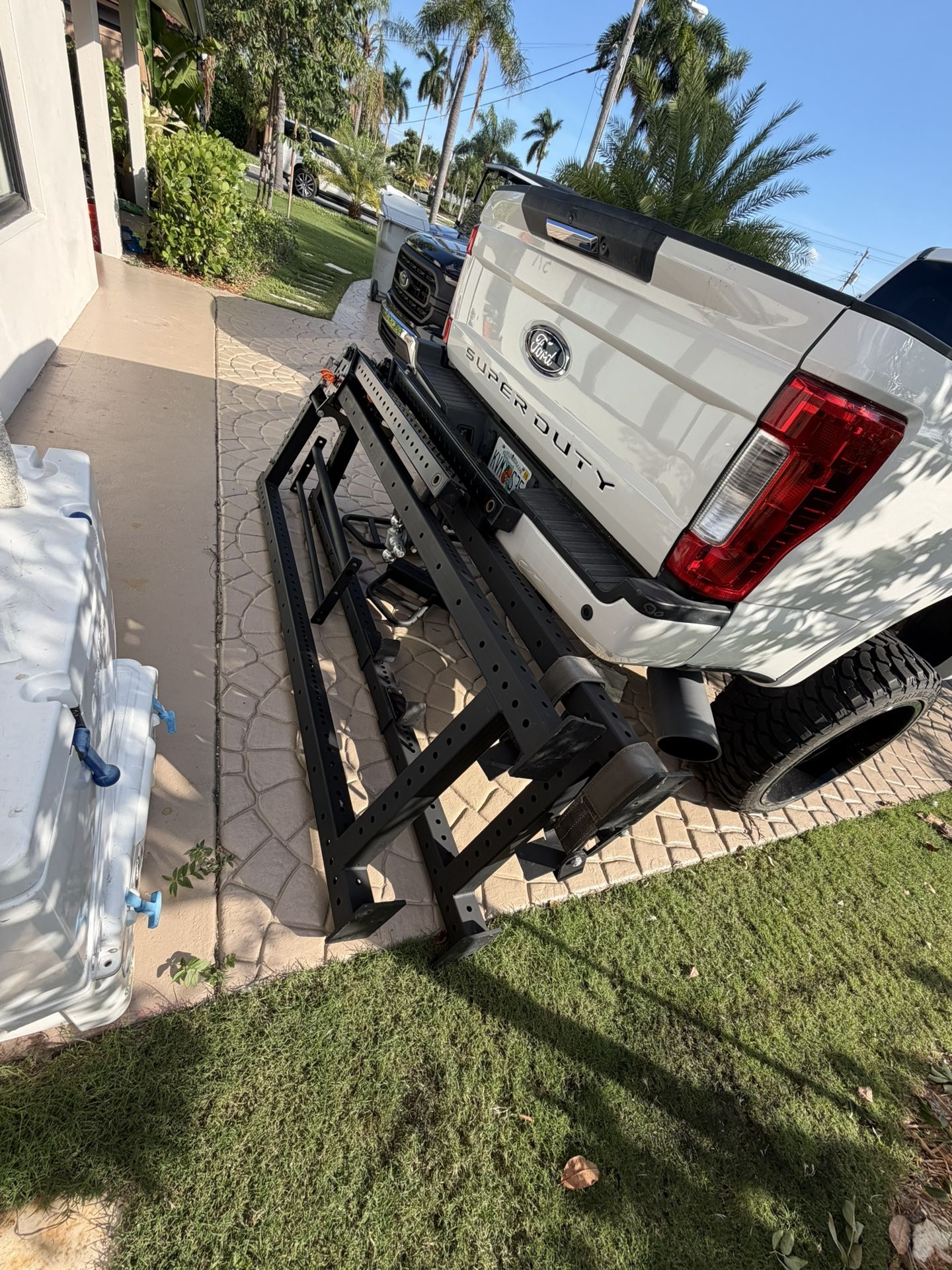 Rogue Monster Rack With Lever Arm Kit And Strap Safety