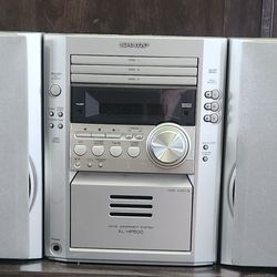 Sharp Stereo System CD and Cassette Player