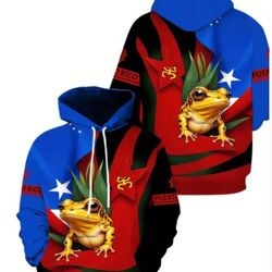 Puerto Rico Hoodie New Medium 