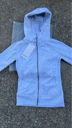 Lululemon scuba hoodie  grey