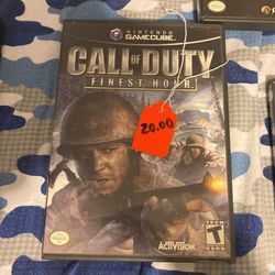 Call Of Duty Game For Nintendo Game Cube 