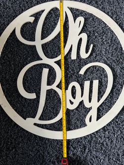 Baby shower sign