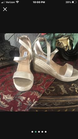 Steve Madden Gold Wedge