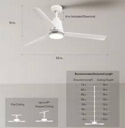New!!  Altitude Solo 52” Indoor/Outdoor Fan