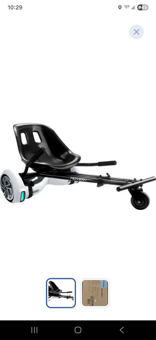 Hover-1 - Buggy Self-Balancing Scooter Attachment - Black doesn't come with the hover board