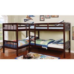 Quadruple Twin Bunk Bed 
