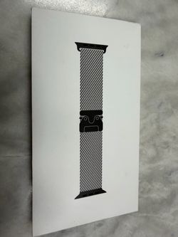 Apple Watch Black Titanium Milanese Loop Band Large 49MM