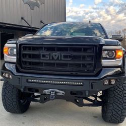 GMC Sierra 14-18 Front Bumper Prerunner/Offroad/HeavyDuty Defensa