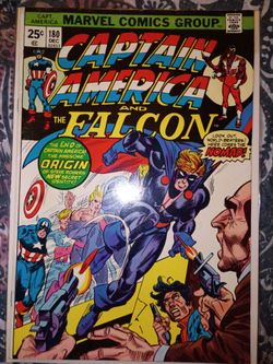 Comic book Captain America and the Falcon
