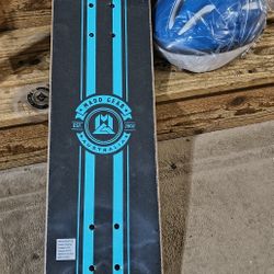 Brand New 31" LTR SKATEBOARD GRAPHIC 2 , WITH HELMET