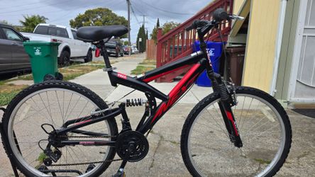 Full Suspension Mountain Bike Medium Size Frame