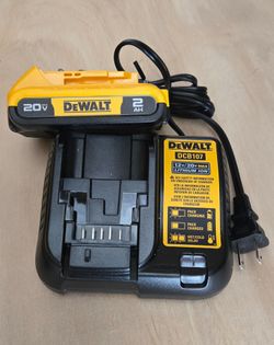 Dewalt 2ah battery with charger