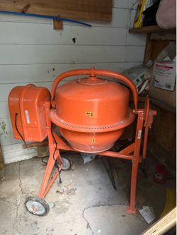 3.5 Cubic Ft Cement Mixer