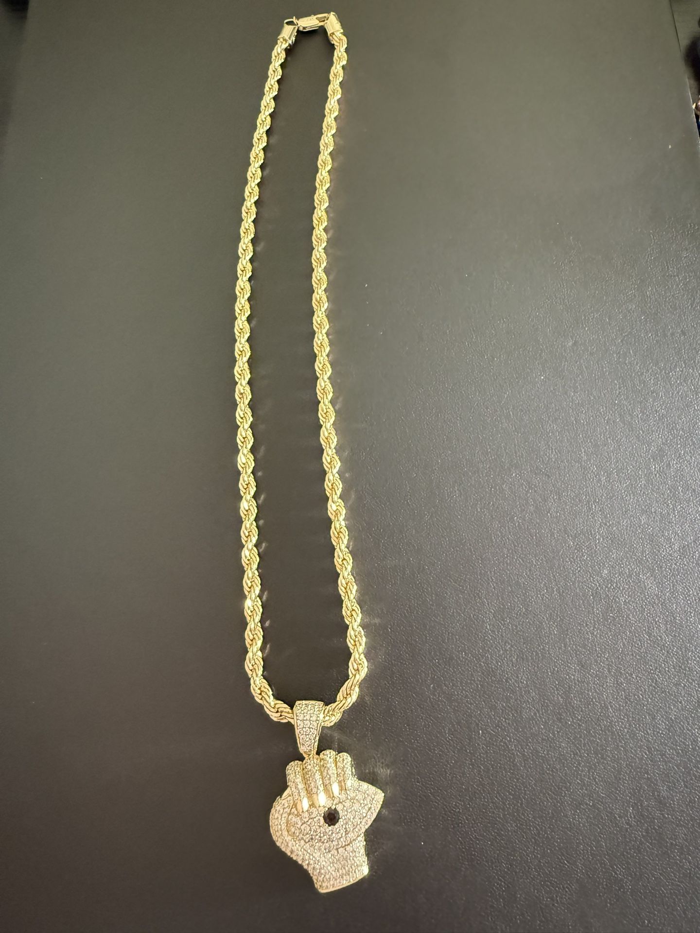 Tursal Chain With Hand And A Eye