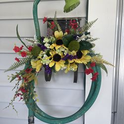 Garden Themed Wreath 