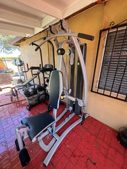 Multi-Station Home Gym Machine