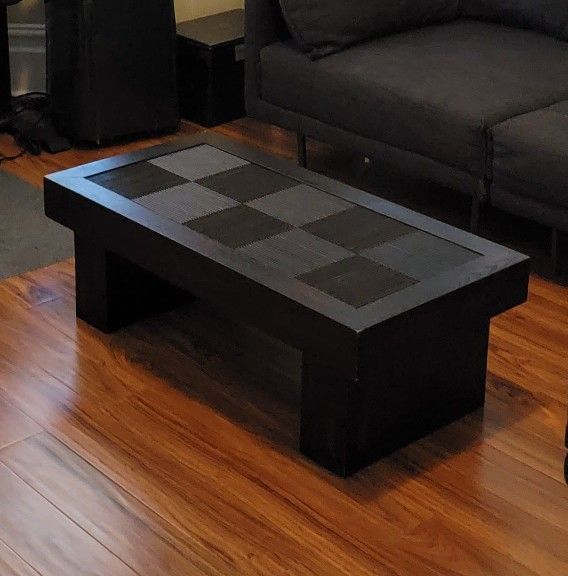 Dark Brown Coffee Table