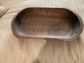 Hand Craved Wooden Tray - Make Offer