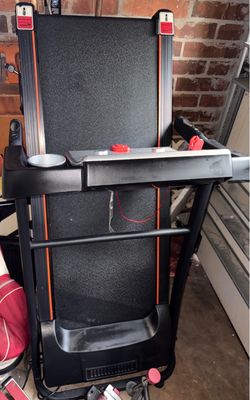 Compact Treadmill with Cup Holder