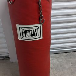 Punching Bag With Chain