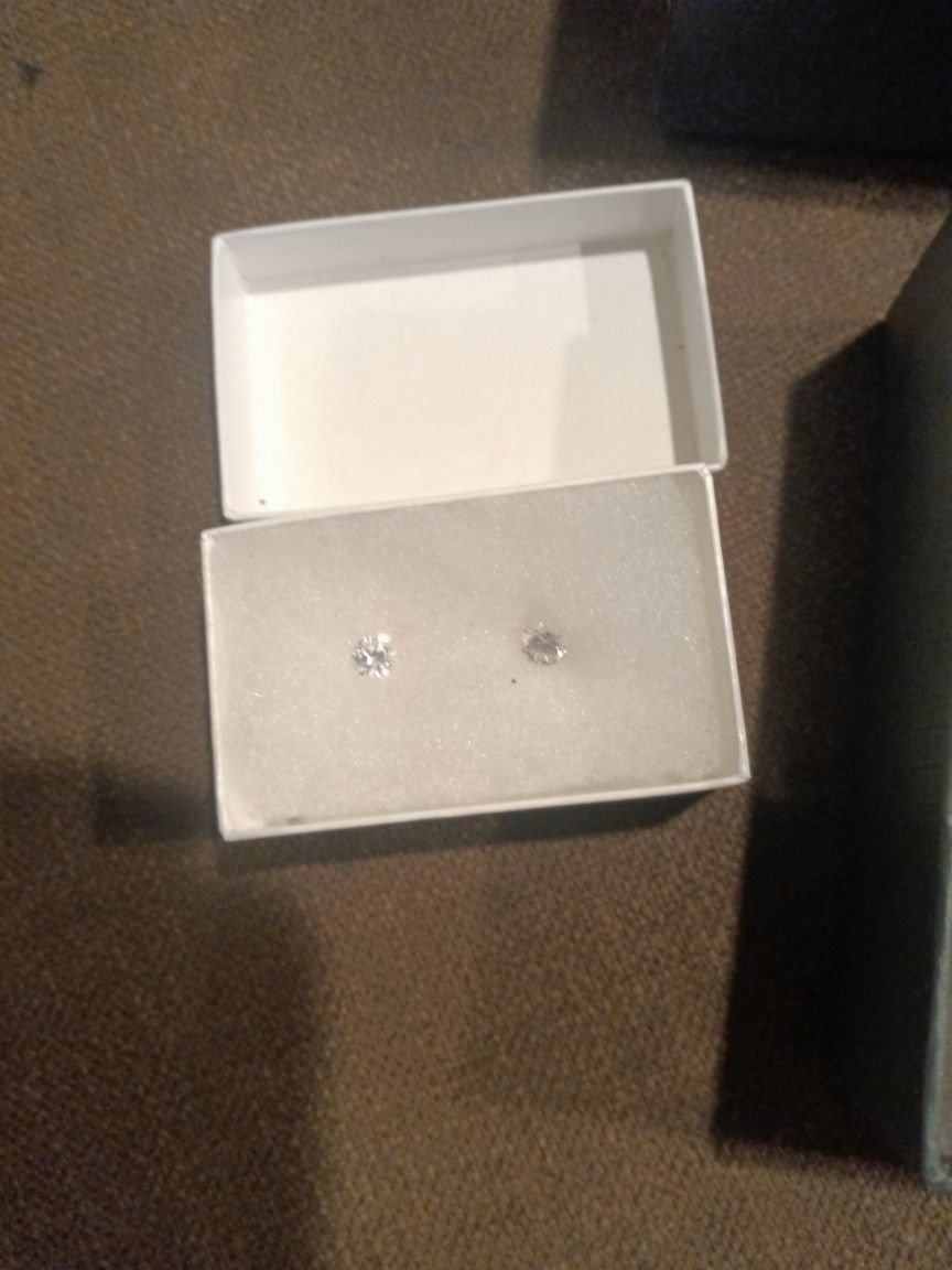 Cubic Zerconeum Silver Earings