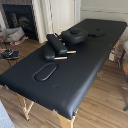Portable Professional Massage Table w/ Accessories – Excellent Condition