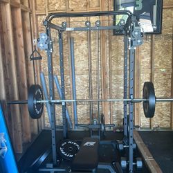 RITFIT Rack/Pulley/Weights