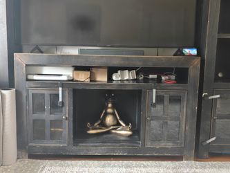 TV Entertainment Center / Media Console with Bookshelves