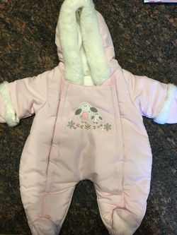 Doll snow suit