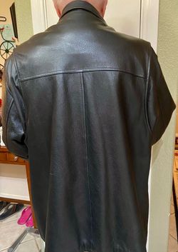 WILSONS Men’s Black Leather Jacket